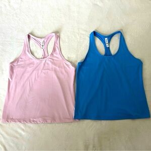 NEW 2 All in Motion Pink and Blue Workout Tops